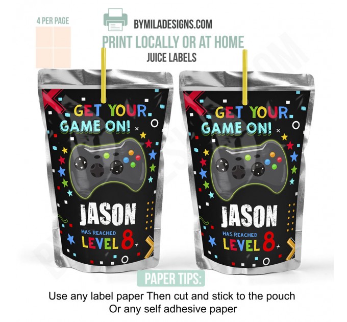 Game Party Decor for Gaming Birthday  B5