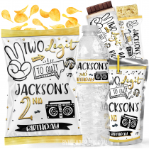 Editable Two Legit to Quit Birthday Party Decorations B1