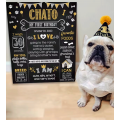 Dog Birthday Milestone Template