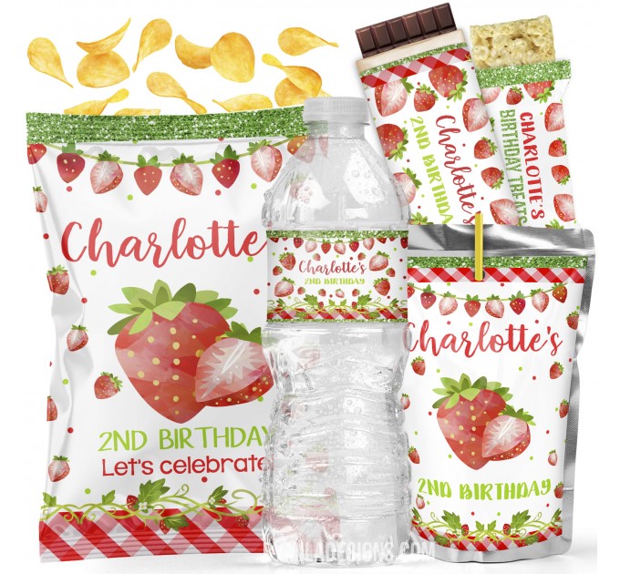Strawberry Birthday Party Decorations