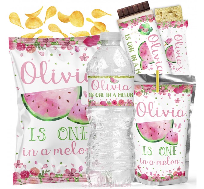 One in a Melon Birthday Party Decor B12