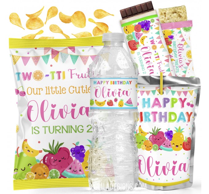 Tutti Frutti Twotti Birthday Party Decorations